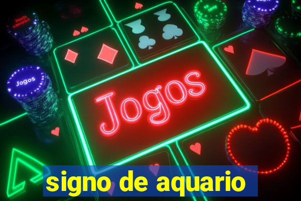 signo de aquario